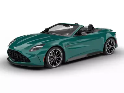 Aston Martin Vantage S Roadster 2026 3d model 3D model