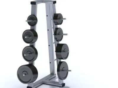 Sports Weights 3D model