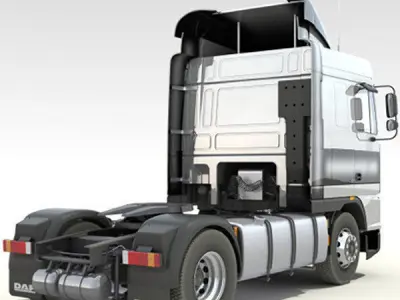 DAF95 XF Truck 3D model