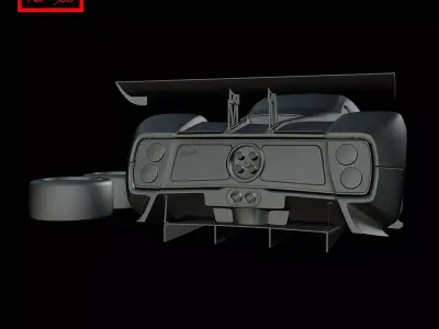 Pagani Zonda GR 2003 3D print model