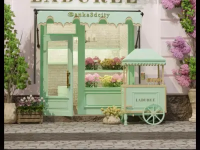 laduree paris 3D model