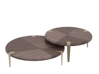 Wooden center table  3D model
