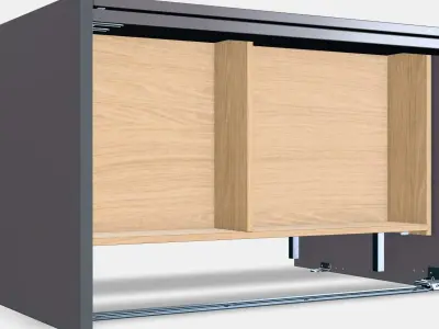 HAVBACK Wash-stand with drawers 4 Low-poly 3D model