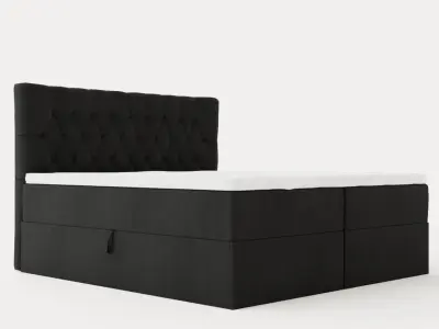 Boxy Complete Bed Package Box Bed 180x200 Cm Response Low-poly 3D model