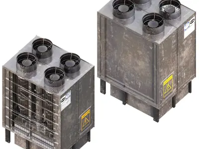 Rooftop Unit 3D model