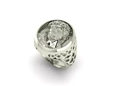 RING JESUS 3D print model