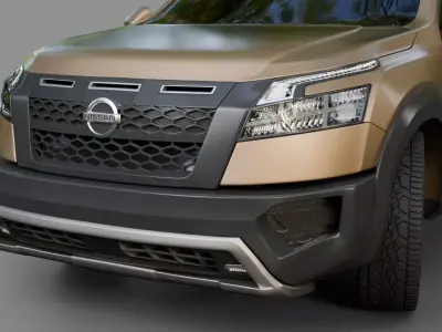 Nissan Pathfinder Rock Creek Edition Rigged 3D model