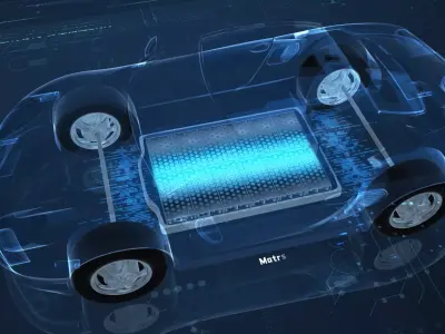 AE CC2022 electric vehicle technology Animation FX 3D model