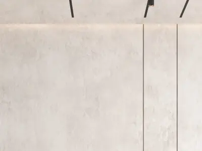 Decorative wall panel set 99 3D model