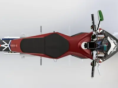 MotorCycle J11 3D model