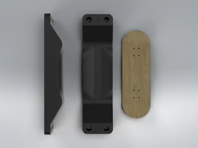 Fingerboard Mold 3D print model