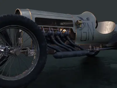 Cyclecar - 1913 3D model