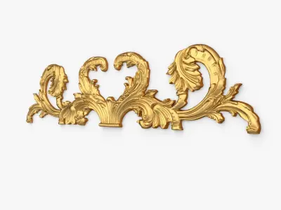 Classic decor ornament 289 3D model