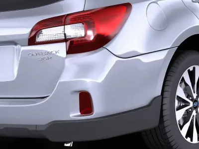 Subaru Outback 2017 VRAY 3D model