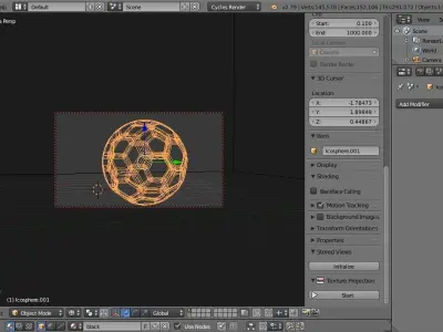 soccer ball Free low-poly 3D model get