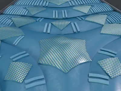 Kuwait International Airport 3D model