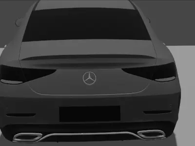 Mercedes AMG GT 63 car 3D model