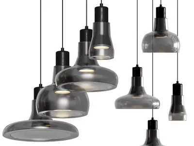 Loft Industrial Decoration Lamp 3D model