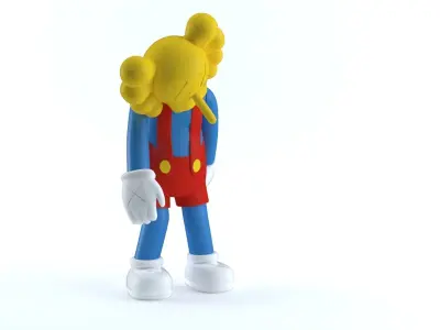 Kaws Pinocchio 3D model