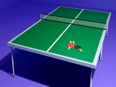 Ping Pong Free 3D model