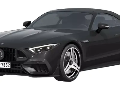 Brabus 750 AMG SL63 3D model