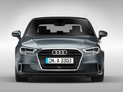 Audi A3 Sedan 2017 3D model