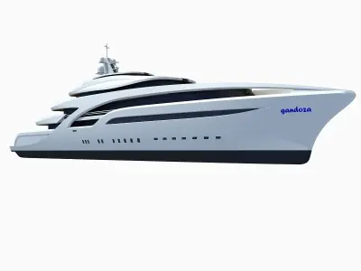 Yachts and Boats Models 3D model