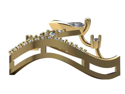 DROP SHAPE PENDENT  3D print model