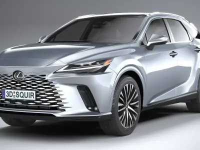 Lexus RX 450 2023 3D model