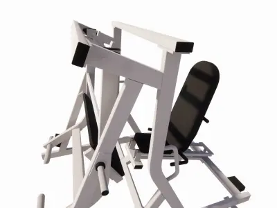 Gym Equipments-gym by Bodysolid-Machine the gym 3D model