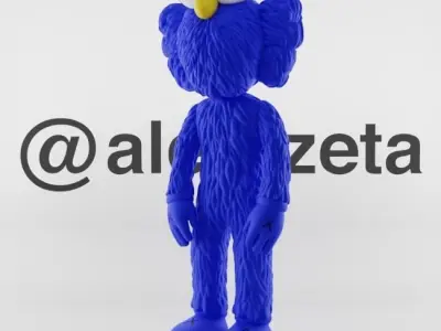 Kaws Jibbitz Charm BFF for Print 3D print model