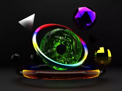 Beautiful design 3D model