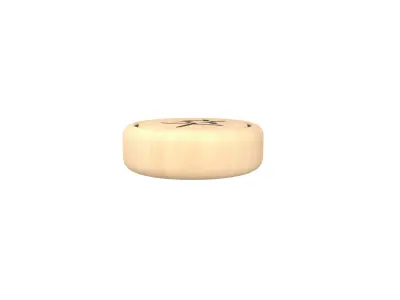 Chinese Chess Soldier v2 001 Low-poly 3D model