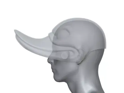 Death Proof Duck - Helmet 3D print model