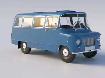 Nysa car 3D model