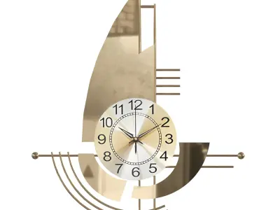 wall clock 51 3D model purchase