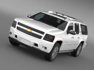 Chevrolet Suburban 75th DiamondEdition 2012 3D model