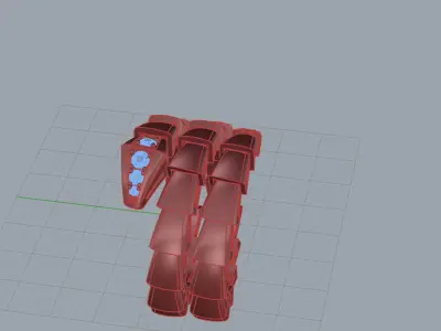 Serpent Ring 51515 3D print model