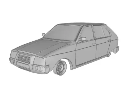 Citroen Visa 3D print model
