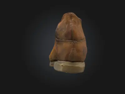 Worn Soles  Footprints of a Journey Lived 3D model