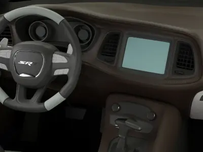 challenger dodge 3D model