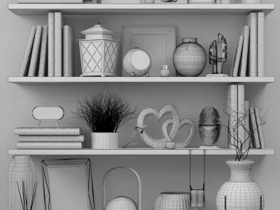 Set Of Decor 01 3D model