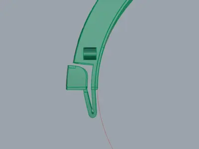 Bracelet Vers 3D print model