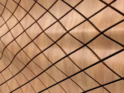 Parametric Wall 04 3D model