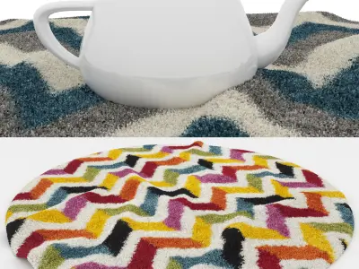 Rugs No 641 Low-poly 3D model