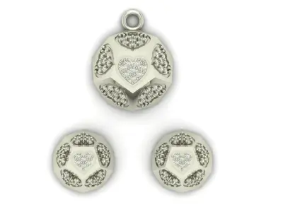 Pendant Set 3D print model purchase