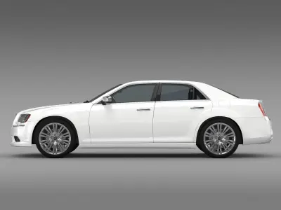 Lancia Thema 2014 3D model