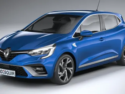 Renault Clio RS Line 2020 3D model