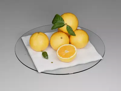 Orange 3D model