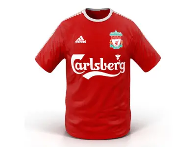 T-Shirt Liverpool 3D model